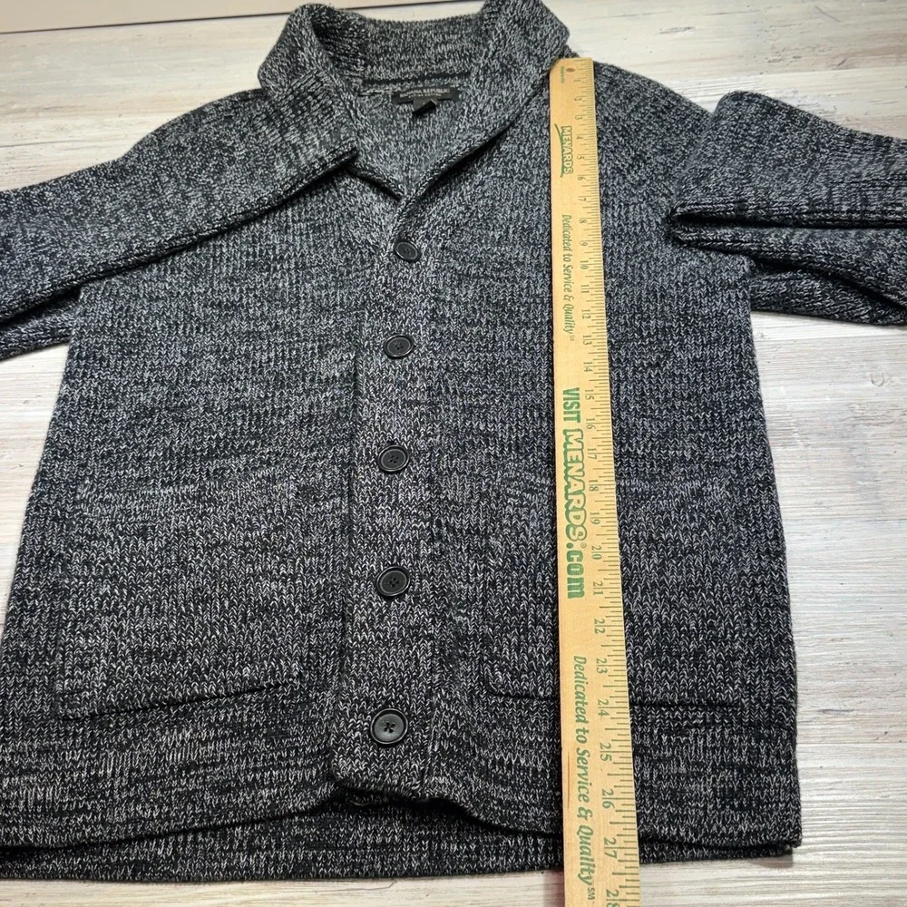 Banana Republic Shawl Collared Grandpa Cardigan Sweater‎ Size M Supima Cotton
